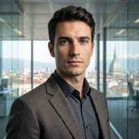 Портрет Алессандро Б., аналитика из Турина